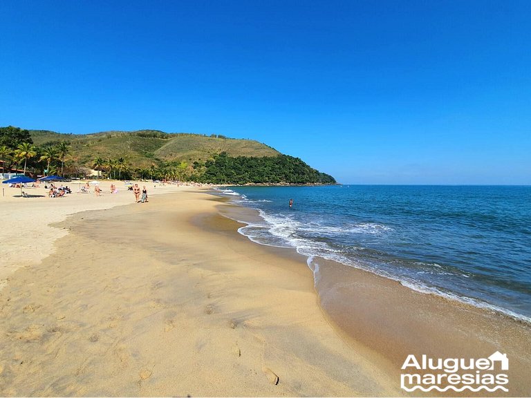 Casa com Piscina Privativa a 150m da Praia de Pauba