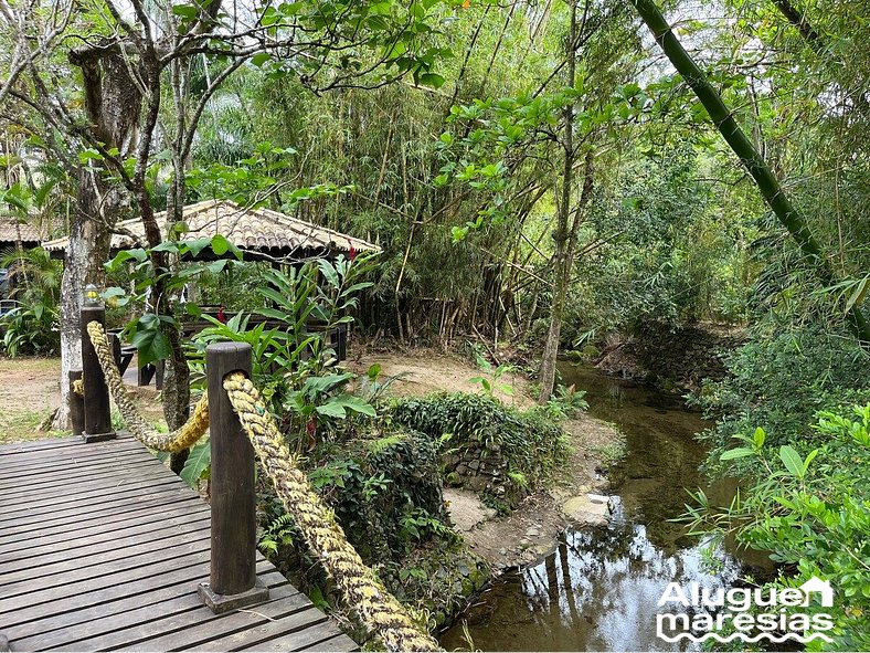 Casa da Ponte - 400m da praia de Páuba