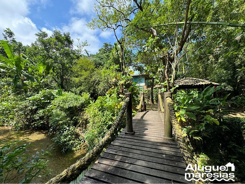 Casa da Ponte - 400m da praia de Páuba