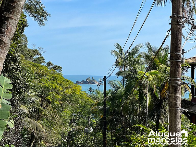 Vista privilegiada para o mar 400 mts da praia